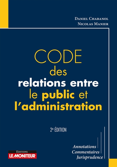 Picture of Code des relations entre le public et l'administration
