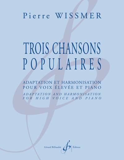 Image de TROIS CHANSONS POPULAIRES