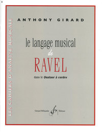 Picture of LE LANGAGE MUSICAL DE RAVEL DANS LE QUATUOR A CORDES