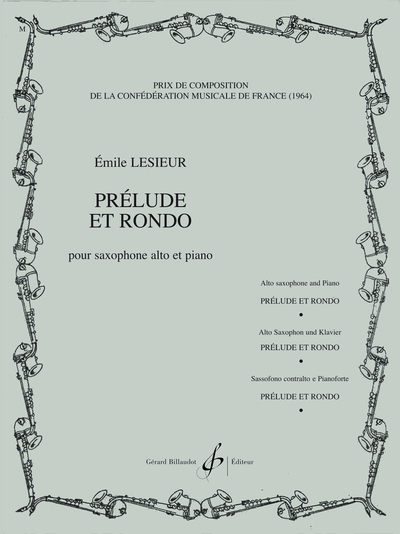 Picture of PRELUDE ET RONDO