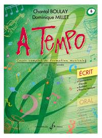 Image de A TEMPO - PARTIE ECRITE - VOLUME 6