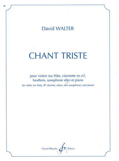 Image de CHANT TRISTE