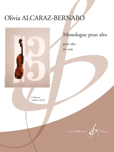 Picture of MONOLOGUE POUR ALTO