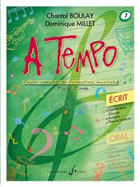 Image de A TEMPO - PARTIE ECRITE - VOLUME 7