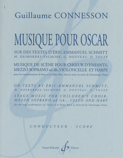 Picture of MUSIQUE POUR OSCAR - CONDUCTEUR