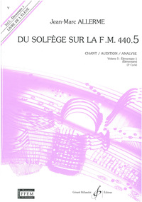 Image de DU SOLFEGE SUR LA F.M. 440.5 - CHANT/AUDITION/ANALYSE - ELEVE