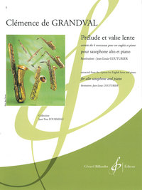 Image de PRELUDE ET VALSE LENTE