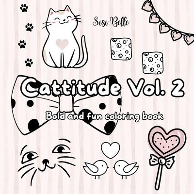 Picture of Cattitude Vol. 2 coloring book