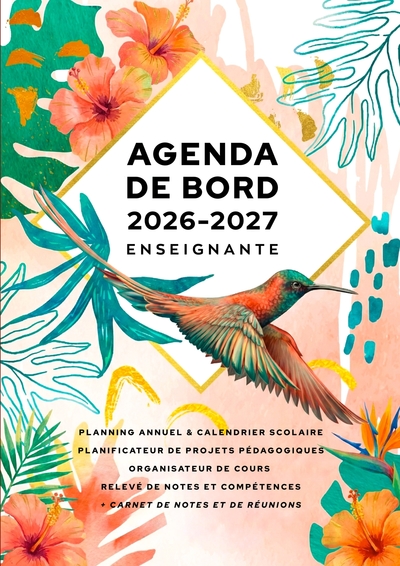 Image de Agenda de bord 2026/2027 Enseignante