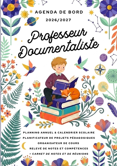 Image de Agenda de bord 2026/2027 professeur documentaliste