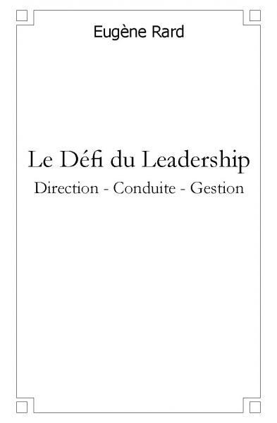 Image de Le défi du leadership