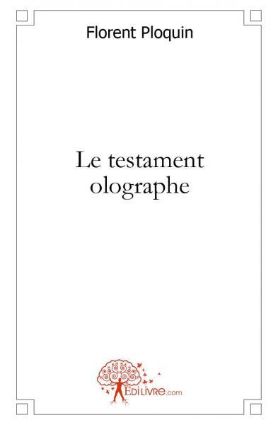 Image de Le testament olographe