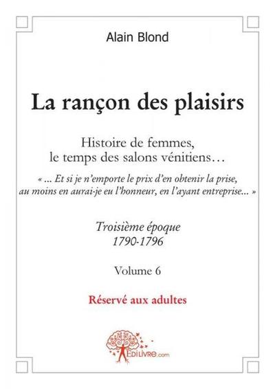 Picture of La rançon des plaisirs, volume 6