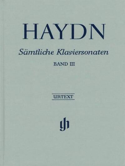 Picture of JOSEPH HAYDN : EDITION INTEGRALE DES SONATES POUR PIANO VOLUME 3 - COUVERTURE RIGIDE EN LIN