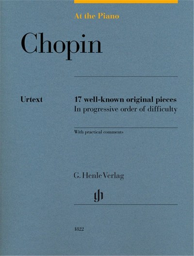Picture of FREDERIC CHOPIN : AT THE PIANO - 17 WELL-KNOWN ORIGINAL PIECES