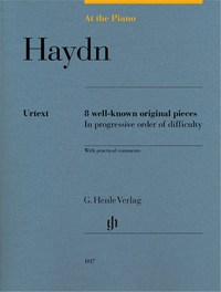 Picture of FRANZ JOSEPH HAYDN : AT THE PIANO - J. HAYDN 8 WELL-KNOWN ORIGINAL PIECES IN PROGRESSIVE ORDER OF DI