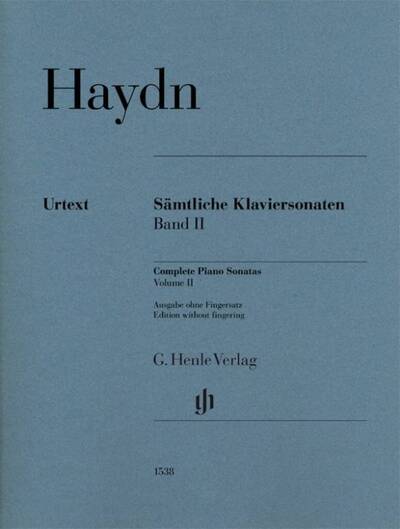 Picture of JOSEPH HAYDN : EDITION INTEGRALE DES SONATES POUR PIANO VOLUME 2