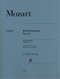 Image de WOLFGANG AMADEUS MOZART : SONATAS POUR PIANO, VOLUME II  - PIANO