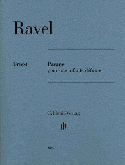 Picture of MAURICE RAVEL : PAVANE POUR UNE INFANTE DEFUNTE - PIANO - RECUEIL