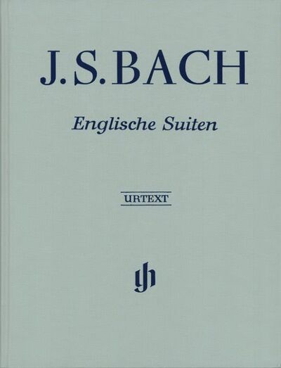 Image de JOHANN SEBASTIAN BACH : SUITES ANGLAISES BWV 806-811 - PIANO AVEC DOIGTES - RELIURE LIN