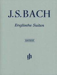 Image de JOHANN SEBASTIAN BACH : SUITES ANGLAISES BWV 806-811 - PIANO AVEC DOIGTES - RELIURE LIN