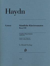 Picture of JOSEPH HAYDN : EDITION INTEGRALE DES SONATES POUR PIANO VOLUME 3