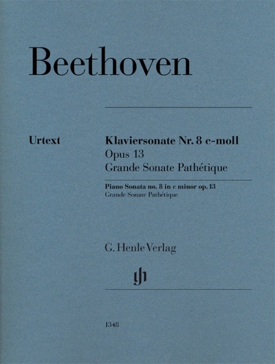 Image de LUDWIG VAN BEETHOVEN : SONATE POUR PIANO N 8 EN UT MINEUR OP. 13 (GRANDE SONATE PATHETIQUE)