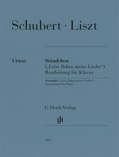 Picture of FRANZ LISZT : SERENADE (LEISE FLEHEN MEINE LIEDER) - TRANSCRIPTION POUR PIANO -  AVEC DOIGTES