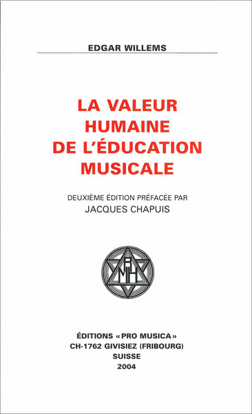 Picture of La Valeur humaine de l’éducation musicale