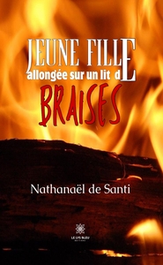 Image de Jeune fille allongée sur un lit de braise