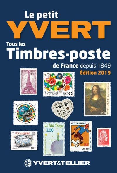 Image de LE PETIT YVERT TIMBRES  DE FRANCE 1849 à  début 2019