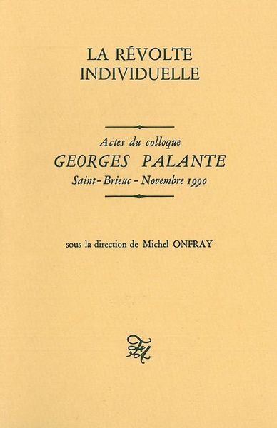 Image de La Révolte individuelle