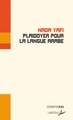 Image de Plaidoyer pour la langue arabe