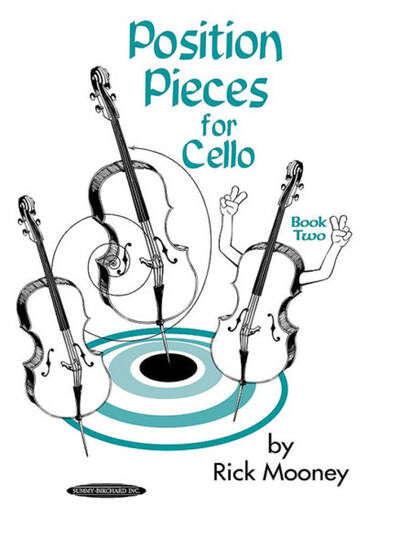 Image de RICK MOONEY : POSITION PIECES FOR CELLO, BOOK 2 - VIOLONCELLE