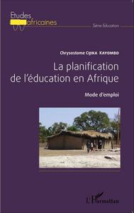Image de La planification de l'éducation en Afrique.