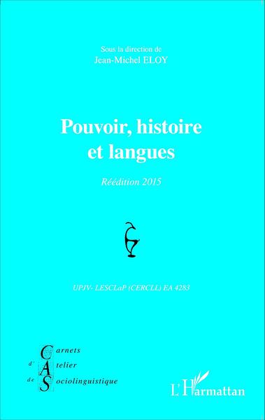 Picture of Pouvoir, histoire et langues