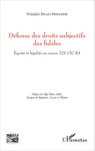 Picture of Défense des droits subjectifs des fidèles