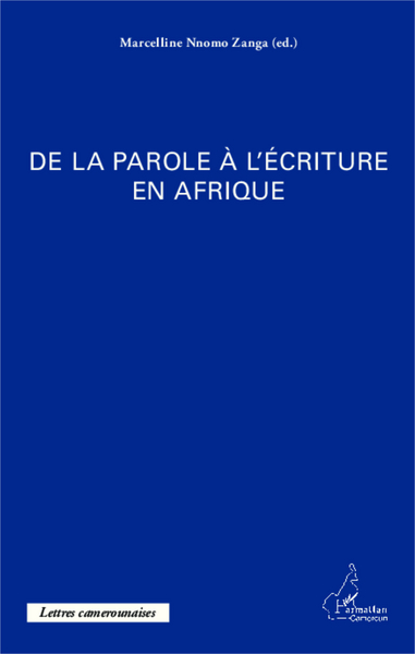 Picture of De la parole à l'écriture en Afrique