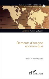 Image de Eléments d'analyse économique