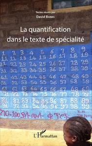 Picture of La quantification dans le texte de spécialité