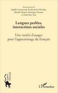 Picture of Langues parlées, interactions sociales