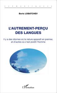 Picture of L'autrement-perçu des langues