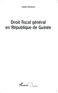 Image de Droit fiscal général en République de Guinée