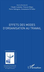 Picture of Effets des modes d'organisation au travail