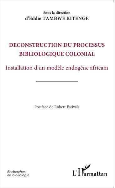 Picture of Déconstruction du processus bibliologique colonial