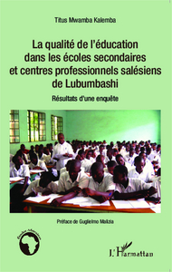 Image de La qualité de l'éducation dans les écoles secondaires et centres professionnels salésiens de Lubumbashi