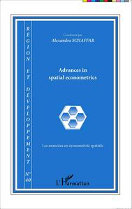 Image de Advances in spatial econometrics / Les avancées en économétrie spatiale