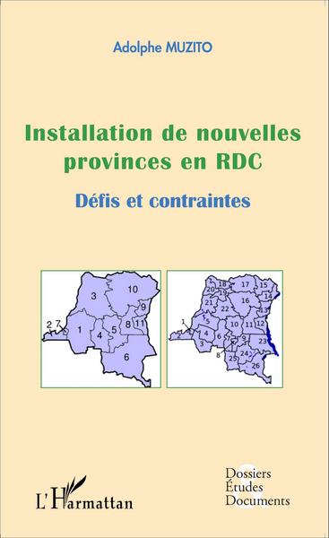 Picture of Installation de nouvelles provinces en RDC (fascicule broché)