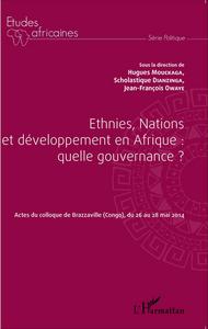 Picture of Ethnies, nations et développement en Afrique : quelle gouvernance ?