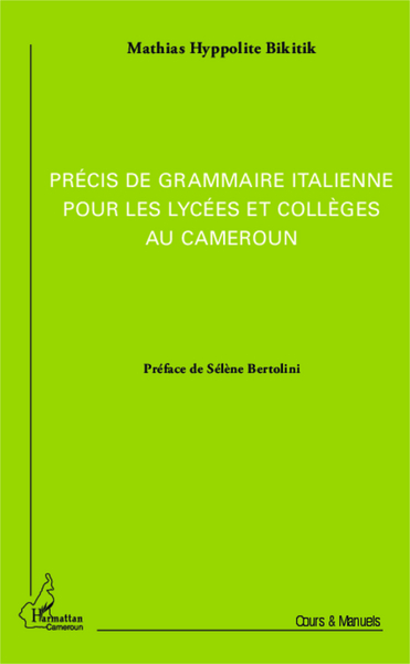 Picture of Précis de grammaire italienne pour les lycées et collèges au Cameroun